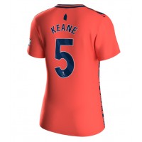 Everton Michael Keane #5 Replica Away Shirt Ladies 2023-24 Short Sleeve